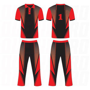 Équipements de cricket personnalisés de qualité supérieure, uniformes d'équipe provenant de fournisseurs de produits de cricket haut de gamme, offrant également des uniformes de badminton - Product Image 1