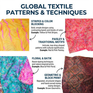 Recycled Silk Saree Scraps Art Craft Projects Eco-Friendly Mulberry Silk <b>Fabric</b> Remnants Tricot 100D Heavyweight - Product Image 6