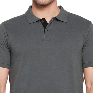 Polo rose uni pour homme de haute qualité, en coton doux, décontracté, pour le golf, OEM ODM, fournisseur en gros de marques personnalisées - Product Image 2