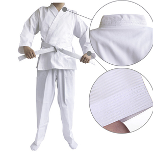 Dernier design, uniforme de karaté blanc unisexe de bonne qualité, tenue de karaté pour académie, tenue de karaté pour école, uniforme de karaté. - Product Image 6