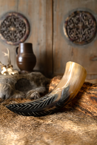2025 of Viking Drinking Horn Design and Horn Beer Mug with Finished Polished Customize All Size From India in Low Prices - Product Image 6