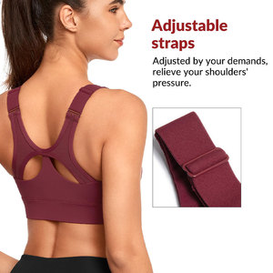 Sujetadores Deportivos para Mujer, de Alta Sujeción, para Busto Grande, de Alto Impacto, con Tirantes y Relleno - Product Image 5