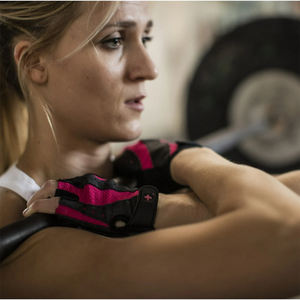 Guantes de gimnasio de cuero con soporte para muñeca para fitness, culturismo, ejercicio, transpirables, para levantamiento de pesas y entrenamiento. - Product Image 5