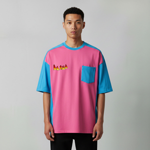 เสื้อยืดคัสตอมแบบเรียบ หนานุ่ม คุณภาพดี เสื้อยืดพิมพ์ลายโลโก้ตามสั่ง คอเสื้อเปล่า เสื้อยืดโอเวอร์ไซส์สำหรับผู้ชาย - Product Image 1