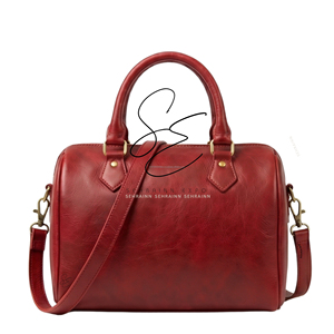 Custom Hair On Cowhide Speedy Bag Genuine Leather Duffel <b>Handbag</b> for Women Travel Tote Bag with Detachable Shoulder Strap - Product Image 4