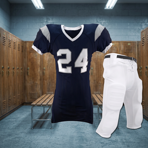 Customized American Football Uniform with Short Sleeves Comfortable and Breathable Sportswear Design Sleek football uniforms - Product Image 6