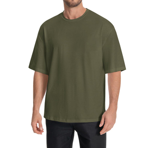 Camiseta Oversize de Algodón Puro 100% de Alto Gramaje para Hombre, 220 Gramos, Hombro Caído, Estilo Urbano, Ringer, Personalizada - Product Image 4