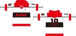 Camisetas de Hockey sobre Hielo Personalizadas con Logotipo, Uniformes de Hockey sobre Hielo Transpirables con Bordado y Sublimación - Product Image 4