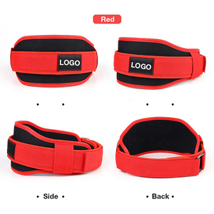 High Quality Customizable Neoprene <b>Weight</b> Lifting Belt Soft Breathable Lightweight Adjustable Comfortable Workout Custom Logo - Product Image 4