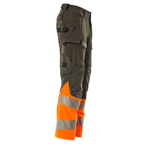 OEM Heavy Duty Men's <b>Cargo</b> <b>Work</b> Safety <b>Pants</b> Custom Logo Multi Pocket Durable Industrial Trousers Wholesale Supply Safety <b>Pants</b> - Product Image 3
