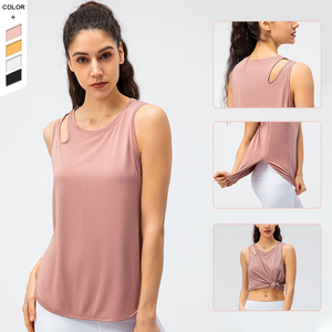 Camisetas sin mangas para mujer, camisetas ajustadas sexys, blusas para mujer, camisetas deportivas para yoga y gimnasio para mujer - Product Image 3