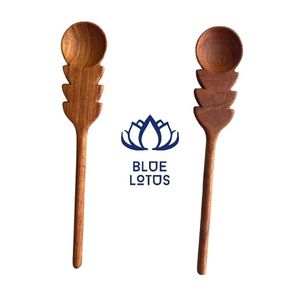 Cucharas de Madera de Acacia Reutilizables de Alta Calidad, Juego de 7 Piezas, 5.8 Pulgadas, Cucharas Pequeñas para Miel, Mermelada y Condimentos, Solo Lavar a Mano, Utensilio de Cocina - Product Image 1