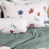 Vente en gros de 4 pièces de couette en microfibre polyester ensemble de literie moderne disponible King Twin Sizes literie de luxe pour la maison