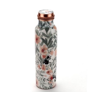 Eco Friendly Pure Copper Drinking <b>Bottle</b> For Sustainable Lifestyle Healthy Hydration Office Home And Outdoor Travel Use - Product Image 1
