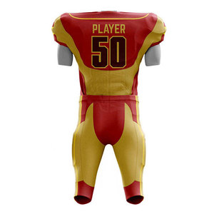 Uniforme de football américain sur mesure de haute qualité pour adultes, tissu respirant personnalisé, prix de gros - Product Image 2