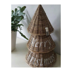 Bring Artisan Charm to Holiday Displays with Vietnamese Handcrafted Rattan Bells for Christmas Decoration - Product Image 4
