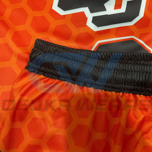 Uniformes de Baloncesto Sublimados Personalizados, Transpirables, para Verano, al por Mayor, Reversibles para Adultos, Ropa de Práctica, Jersey Bordado con Tela Tackle Twill - Product Image 5