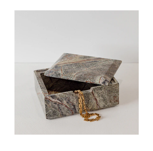 Caja de Joyería de Mármol de Alta Calidad, Caja de Almacenamiento Redonda de Mármol de Primera Calidad, Venta Personalizada - Product Image 6