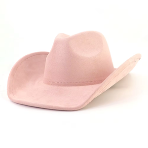 <b>Black</b> Wool <b>Cowboy</b> <b>Hat</b> Unisex Casual Four Seasons Adult 58-60CM - Product Image 3