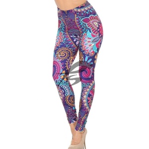 Leggings Deportivos para Mujer, Talla Grande, con Estampado Digital de Galaxia Cósmica, Elásticos en 4 Direcciones, de Secado Rápido, Anti-UV, Transpirables, con Cintura Ajustable - Product Image 4
