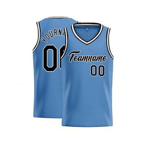 Camisetas de Baloncesto Unisex Casuales Sublimadas Personalizadas de Primera Calidad, Tallas Grandes, Secado Rápido, Transpirables, Antibacterianas, Protección UV - Product Image 2