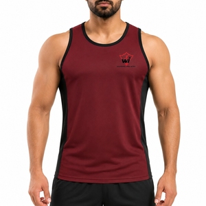 Débardeurs pour hommes modernes, légers, de qualité supérieure, résistants à l'humidité, pour l'entraînement, les performances athlétiques, vêtements décontractés élégants. - Product Image 1