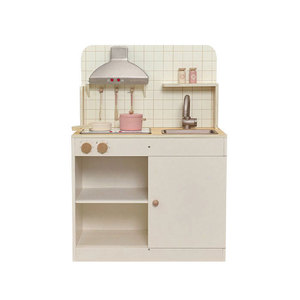 Trending Fiesta Wooden <b>Kitchen</b> Set Solid Wood Pretend Latte Cream 700*530*170 Popular <b>Kitchen</b> & <b>Food</b> <b>Toys</b> <b>for</b> Kids - Product Image 1