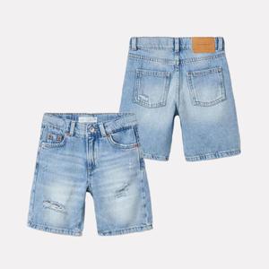 Premium Quality <b>Denim</b> Short for Men Custom <b>Denim</b> Shorts with High Quality Breathable <b>Material</b> Comfortable and Regular Fit Style - Product Image 5