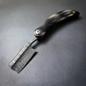 Stainless Steel <b>Razor</b> with Bone Handle Single Blade Reusable for <b>Men</b> Shaving Body - Product Image 6