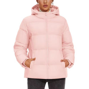 OEM 2026 Fashion Women Outdoors Casual Hooded Puffer <b>Jacket</b> ultra <b>Packable</b> Plus Size Women's Down <b>Jacket</b> - Product Image 5