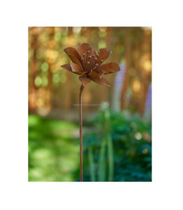 Piquets de jardin en métal pour la décoration paysagère, résistants à la rouille, accessoires de jardin en gros - Product Image 3