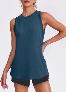 Camiseta sin Mangas Personalizada con Logotipo para Mujer, Suave, Transpirable, Cómoda, Camisola sin Mangas, Ropa Deportiva Informal de Verano, Ropa al por Mayor - Product Image 2