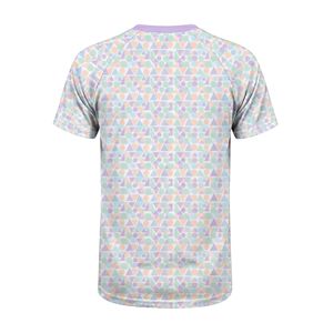 เสื้อยืดผ้าฝ้ายออร์แกนิคนุ่มสบาย สไตล์ยูบาร์น พิมพ์ลายกราฟิก ลายดอกไม้เล็กๆ สีพาสเทล ทรงโอเวอร์ไซส์ ระบายอากาศได้ดี - Product Image 2