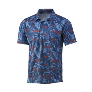 Vente en gros de polos pour hommes à manches courtes 100% coton, polos de golf unis, polos personnalisés 2024 - Product Image 4
