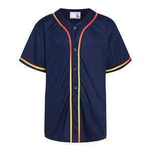 Maillots de baseball haute performance pour équipes, en polyester technique, coupe athlétique, anti-humidité - Product Image 1