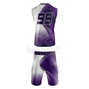 Ropa Deportiva Transpirable y Ecológica de Poliéster Diseñada para Juegos de Alta Energía con Uniforme 7V7 de Corte Moderno - Product Image 3