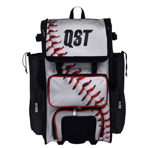 Sac à dos de baseball/softball QST avec logo personnalisé, design léger, sacs de baseball professionnels, sacs pour bâtons de baseball et de softball - Product Image 1