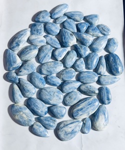 Cabașón de Cianita Azul Natural Grado AAA, Piedra Preciosa Suelta, Tamaño Personalizado, Piedra Pulida, Lote Certificado para Fabricación de Joyería al por Mayor - Product Image 2