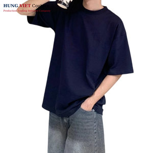 Camiseta 100% algodón bordada personalizada de fábrica de ropa de Vietnam para marca o negocio - Product Image 4