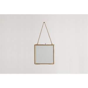 Nordic Style Geometric Gold Hexagon Brass Glass <b>Picture</b> <b>Frame</b> Double Sided Desktop Display <b>Frame</b> for Dried Flowers Art DIY Craft - Product Image 4