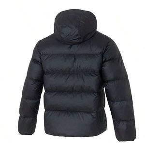 Blouson matelassé d'hiver pour garçons, imperméable, chaud, épais, à capuche, fermeture éclair, coupe ajustée, style streetwear - Product Image 2