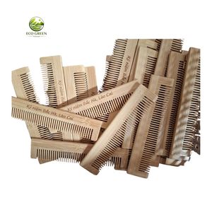 Peigne à cheveux en bambou naturel classique, brosse en bois écologique grande taille pour hommes/femmes, fait main, usage domestique, vente en gros Binh Duong - Product Image 3
