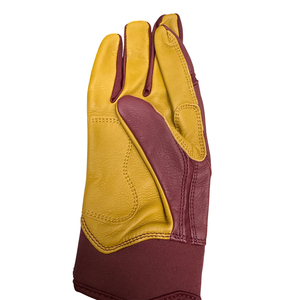 Genuine Sheep Leather <b>Baseball</b> Batting <b>Gloves</b> Hook Loop Closure Breathable Anti-Slip Ambidextrous Eco-Friendly Wholesale XL XXL - Product Image 3