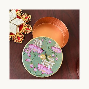 Metal Dry Fruits Serving <b>Box</b> Stylish New Arrival Customized Decorative <b>Storage</b> <b>Box</b> For Home Dining And Gift Collection - Product Image 1