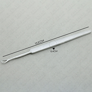 Kit de 5 Piezas de Acero Inoxidable para Extraer Puntos Negros y Acné, Herramientas Profesionales para Limpiar Poros con Etiqueta Personalizada - Product Image 2