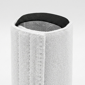 Manguitos de compresión elásticos resistentes para hombre, soporte de codo, protección para levantamiento de pesas, piernas y brazos, manguito de compresión blanco - Product Image 4
