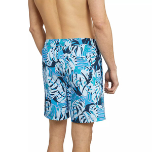 Shorts de bain pour hommes personnalisés avec logo, séchage rapide, respirants, imprimés par sublimation, décontractés - Product Image 3