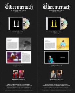 G-DRAGON - 3ème album [bermensch] Version JEWEL CD Musique Pop Coréenne Tous Âges - Product Image 2
