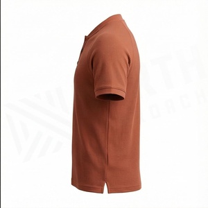 Wholesale Men's <b>Sleeveless</b> for Shirt Plus Size Lapels Business Breathable <b>Golf</b> High Quality Custom Knitted 100% Cotton - Product Image 3