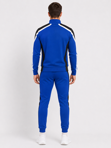 Men Tracksuit Custom Athletic <b>Jacket</b> And Pants Breathable Lightweight Sportswear Designed For Training Running Fitness <b>Gym</b> - Product Image 3